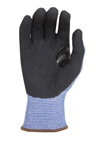 'Tek Blue' Foam Nitrile Palm-Coated Gloves - Cut Level 5 GL0098