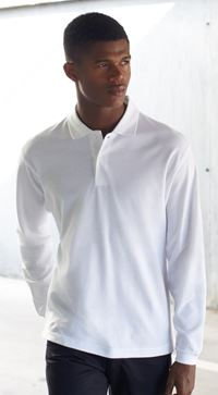 100% Cotton Long Sleeve Polo Shirt SH8726