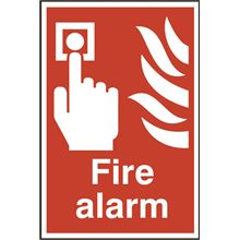 Fire Alarm - 200x300mm - PVC SK1400