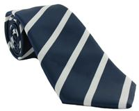 GUK Corporate Navy & White Stripe Wrap Tie SU9683