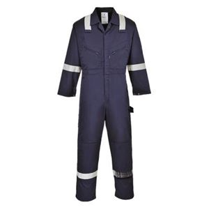 Coverall with reflective strips BS0011