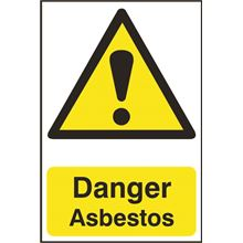 Danger Asbestos - 200x300mm - PVC SK1250