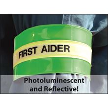 Fire Aider Armband - Reflective & Photoluminescent SK14194