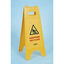 'Caution Wet Floor' Plastic A-Board BC1480
