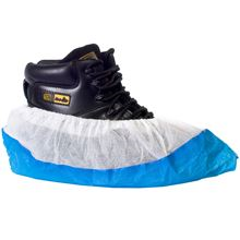Overshoes 16" Blue/White pair - 20Pk (40pcs) DS4857