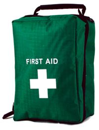 1 person First Aid Kit in zip-up belt bag FA6878