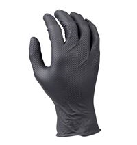 Black Ideall Grip nitrile gloves  box 50 GL0557