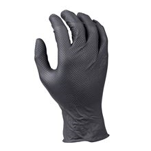 Black Ideall Grip nitrile gloves  box 50 GL0557