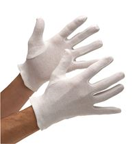 Low Lint Cotton Interlock Gloves - Mens GL3236