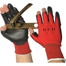 Flexlight Exposed Fingers PU Coated Gloves GL3470