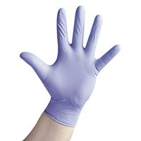VELTUFF® 'Powder Free' Blue Nitrile Disposable Gloves - 100 Singles VC20 GL4090