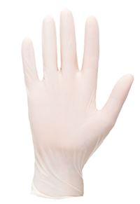 Disposable Latex Gloves - Box of 100 Singles CV19 GL4400