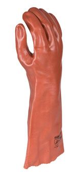 Red PVC Gauntlets - 18" GL6518