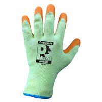 Orange Latex Coated Gloves GL9650