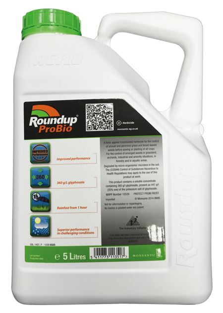 ROUNDUP PRO 'Biactive' Weed Killer - 5L GMWERUP