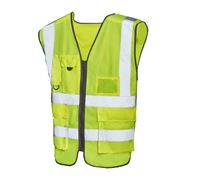 Executive High Viz Vest with Shoulder Pads HV0116