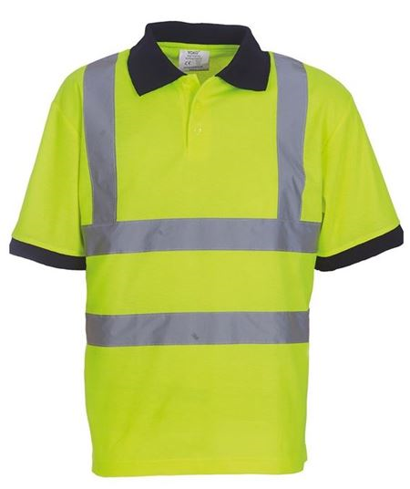 Hi-vis short sleeve polo HV2000