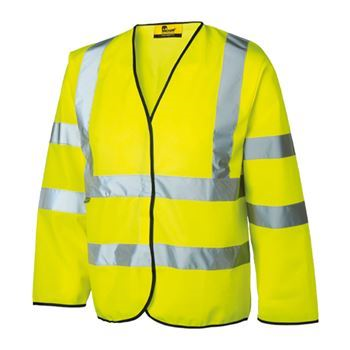 Shirwell Hi-Vis Class 3 Sleeved Waistcoat HV2192