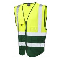 Lynton Hi-Vis Executive Two-Band  Vest HV5326