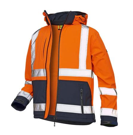 VELTUFF® Hi-Vis Two-Tone Softshell Jacket VC20 HV6516