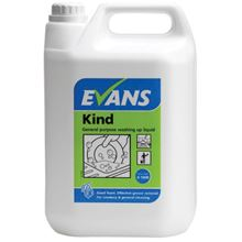 EVANS Kind™ Washing Up Liquid and General Purpose Detergent - 5L IC4512
