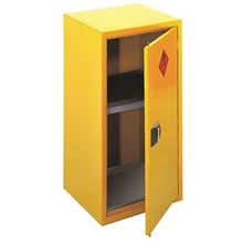 Yellow Flammable Cabinet - Half Height 915x455x455mm LC0902