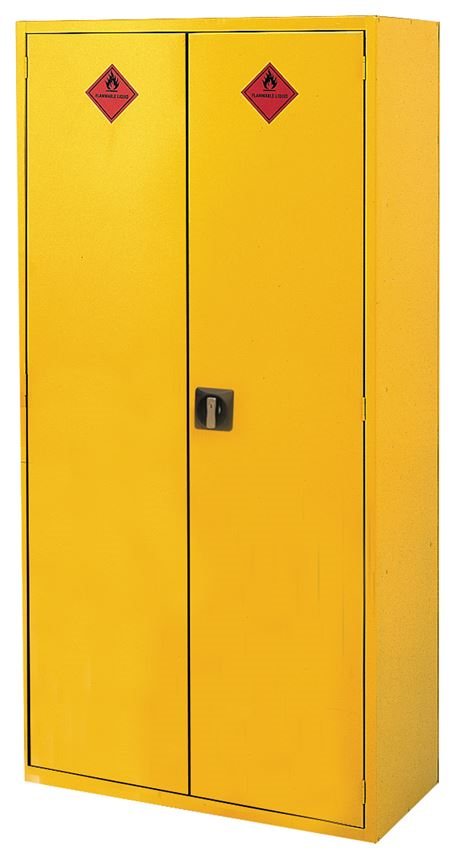 Yellow Flammable Cabinet - Full Height LC0908