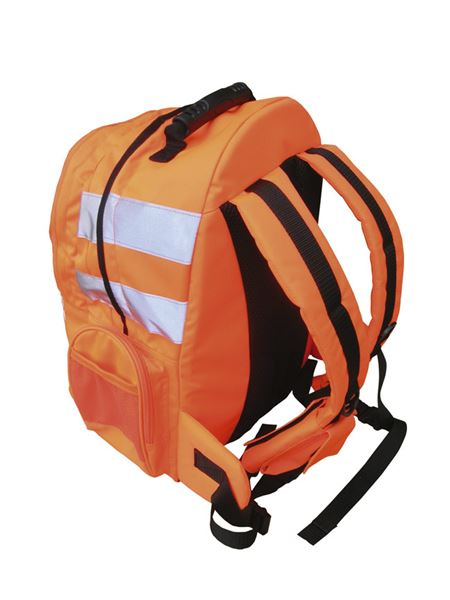 Hi-Viz Rucksack With Reflective Tape SB1874