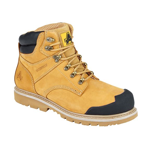 ANTI-SCUFF CAP Honey Waterproof Welted Safety Boot S3 SRA SF7334