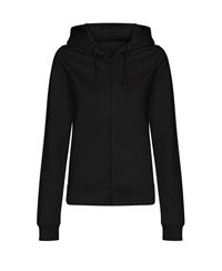 Ladies Zipped Hooded Sweatshirt SH0050