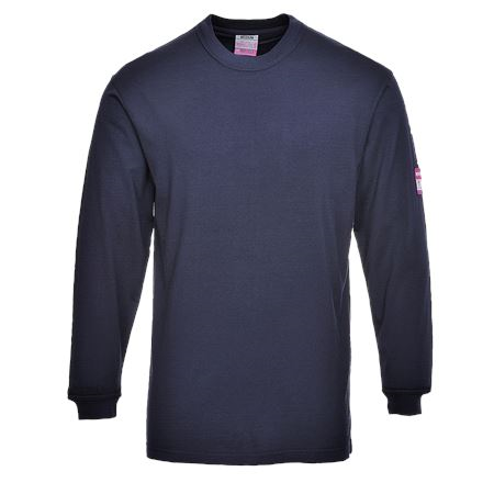 Portwest FR11 Flame Resistant  Anti-Static Long Sleeve T-Shirt SH0184