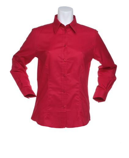 'Workplace' Ladies Long-Sleeved Oxford Blouse SH6345