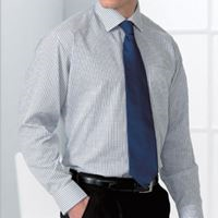 Business Check Short Sleeved Shirt SH8706