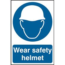 Wear Safety Helmet - 200x300mm - PVC SK0001