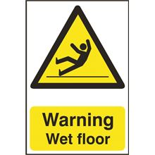 Warning Wet Floor - 200x300mm - PVC SK1107