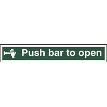 Push bar to open - 300x100mm - RPVC SK12139