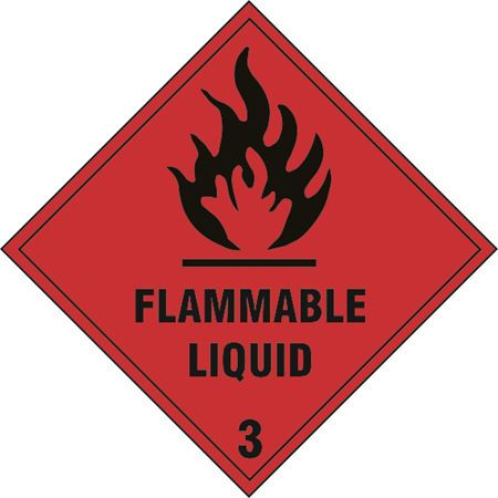 Flammable Liquid 3 - SAV - 200x200mm SN1230