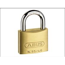ABUS 55/40 40mm Brass Padlock Keyed 5401 SP5401