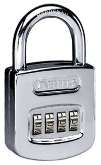 4 Wheel Combination Padlock 160/50C - 50mm SP7731