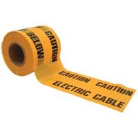 Caution Electrical Cable Below Polythene Tape 150mm X 365mtr SP20 TA0510