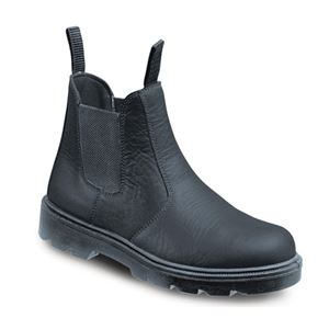 BLACK CHELSEA Dealer Boots, BIG SIZES 13/14/15  S1P SRC VF3255A