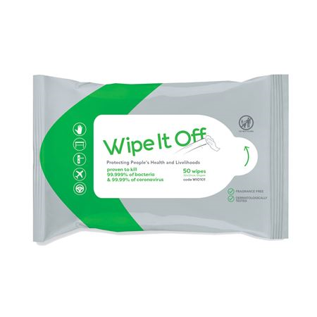 Maxi Wipe Anti Viral/Antibacterial 50pk WI0015
