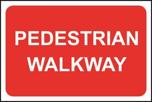 Pedestrian Walkway - 600x400mm - FMX SK13981