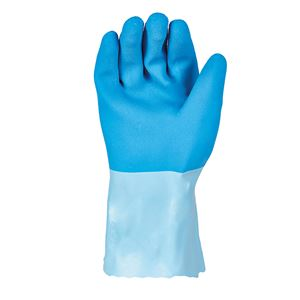 JUBA Blue Chemical Latex Gloves GL5830