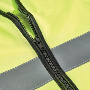 BACA® 'Two-Band' Hi-Vis Vest with Zip Fastening HV2193
