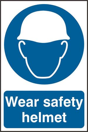 Wear Safety Helmet - 200x300mm - PVC SK0001