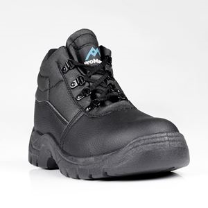 Black Safety Boots + safety toe cap & mid-sole protection S1P SRC SF3570