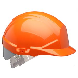 CENTURION 'Reflex' Safety Helmet with Hi-Vis Flash slip ratchet HP6786