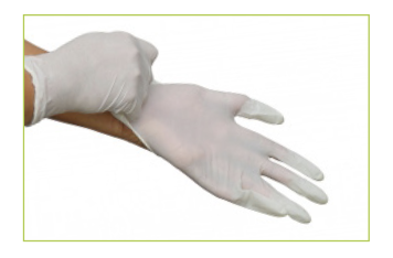How to use disposable gloves